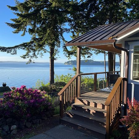 Puget Sound Chic Romantic Cottage With Private Beach Access & Gated Entry Port Ludlow Exterior foto
