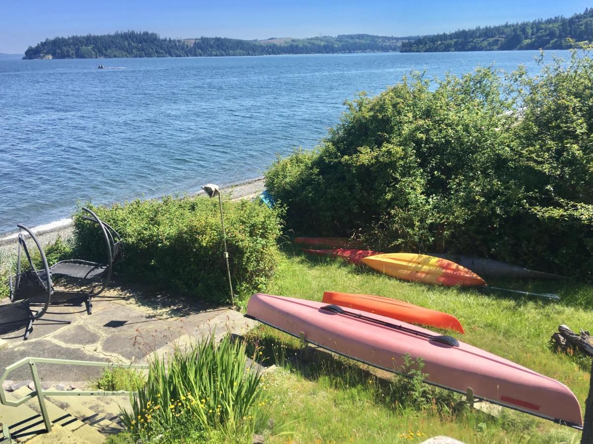 Puget Sound Chic Romantic Cottage With Private Beach Access & Gated Entry Port Ludlow Exterior foto